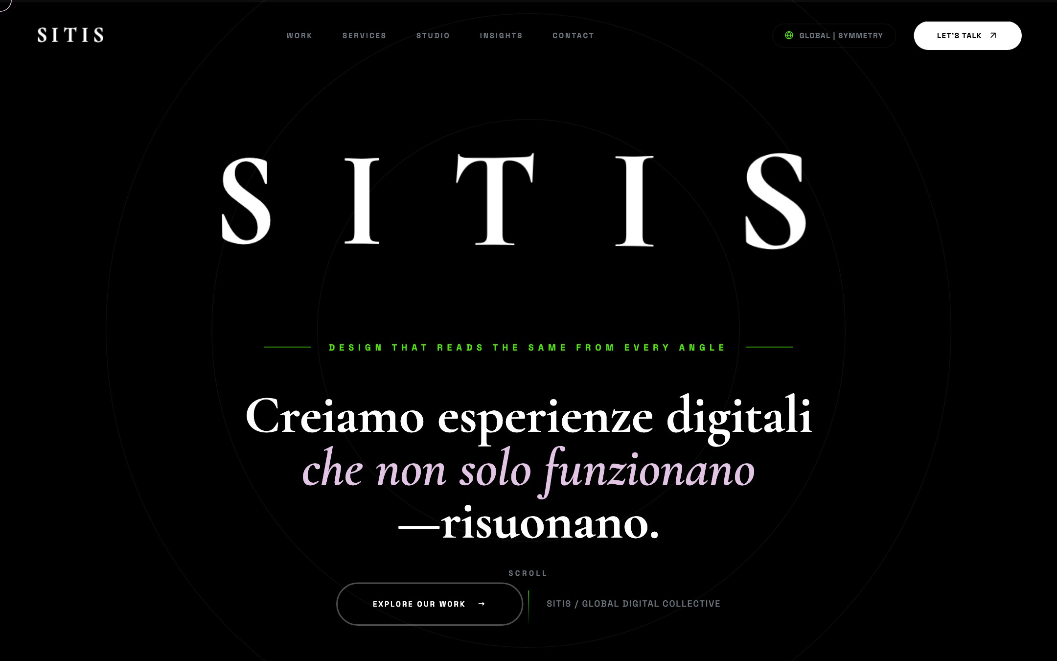 Anteprima del sito SITIS