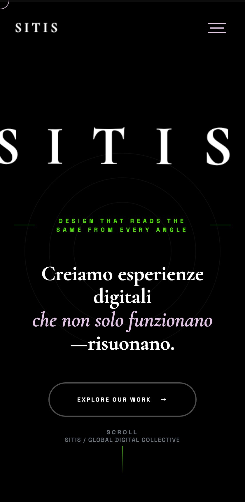 Anteprima del sito SITIS